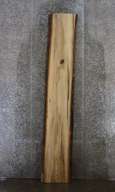 Maple Live Edge Bar Top, Thick Wood Slab 20420